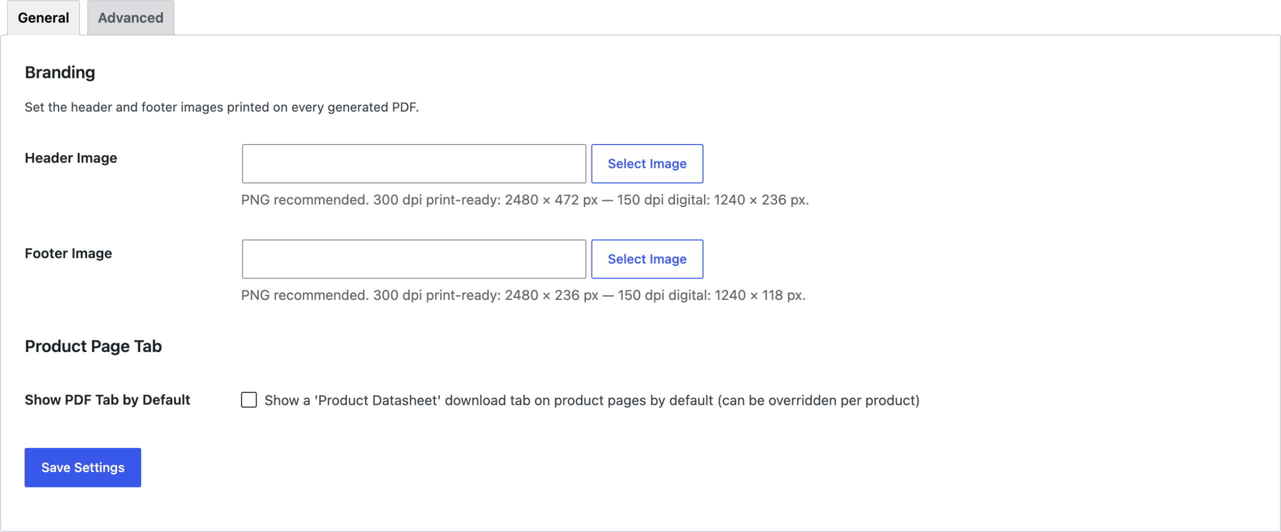 datasheet pdf generator for woocommerce easy configuration